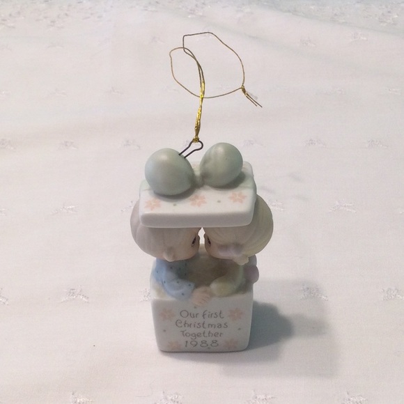 Precious Moments Porcelain 1st Christmas Ornament - Picture 3 of 6